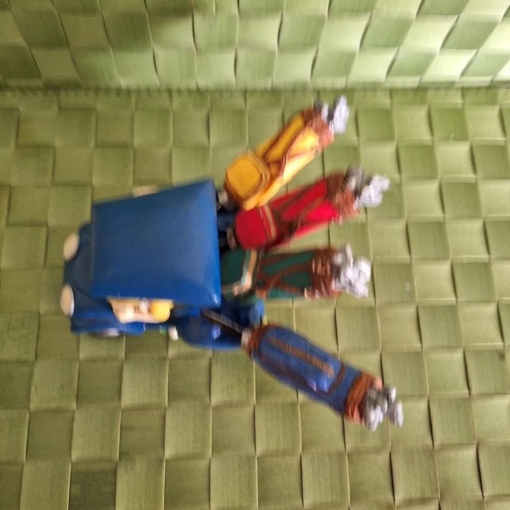 Golf bag cart spreader and holder
